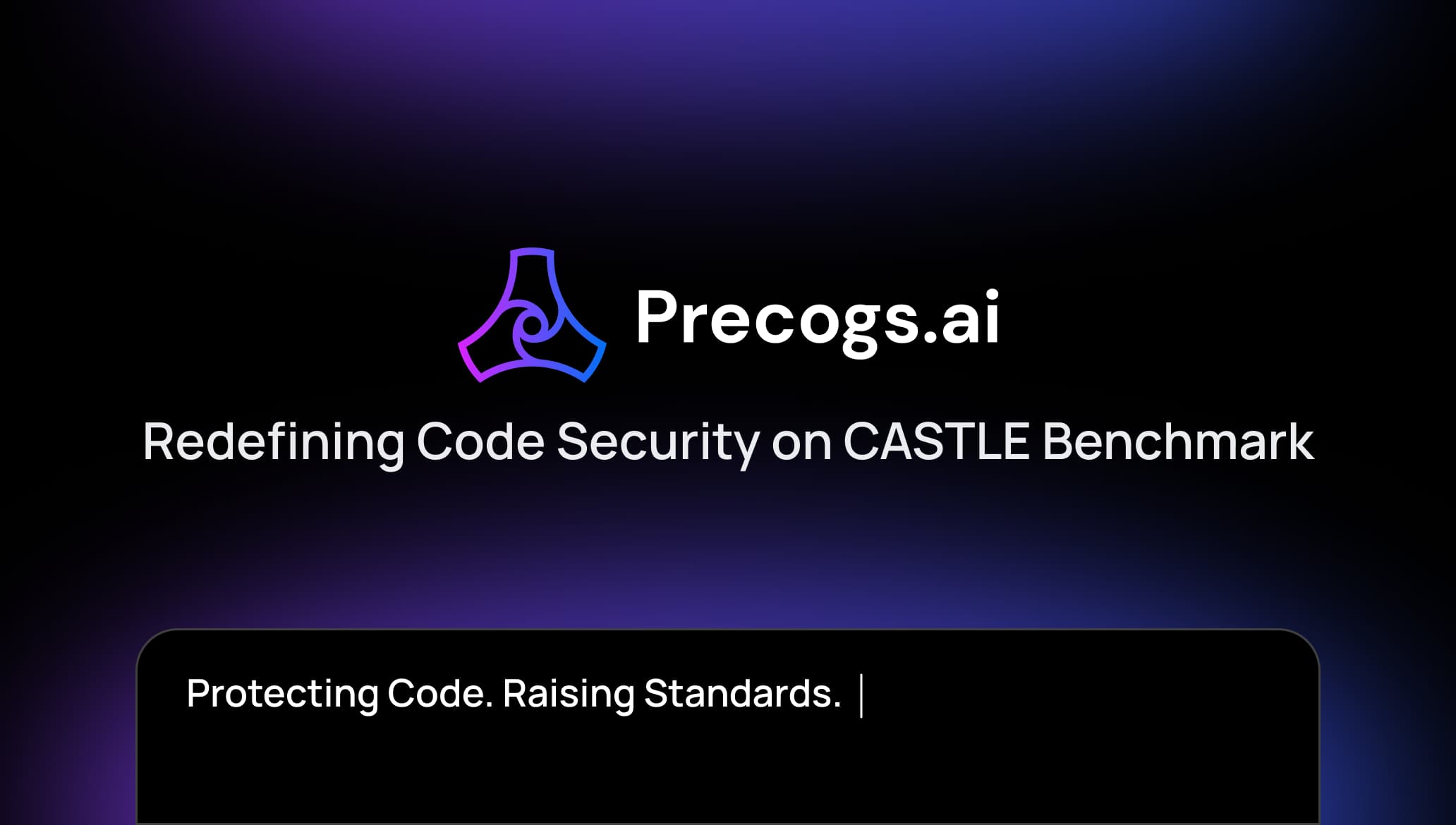 Precogs AI Redefines Code Security: Topping the CASTLE Benchmark with AI-Native Precision